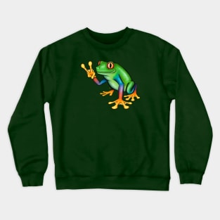 Peace Frog Crewneck Sweatshirt